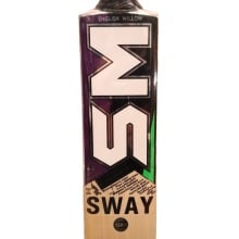 SM Sway English Willow Cricket Bat - Size SH