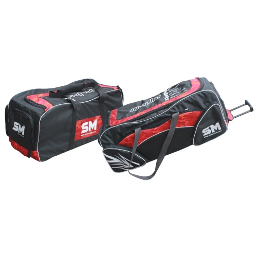 SM US 100 Cricket Kit Bag with Trolley