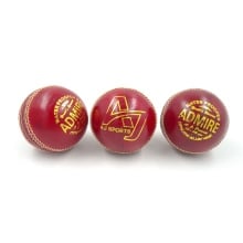 AJ ADMIRE Cricket Balls (Red) - Pack of 3 Balls