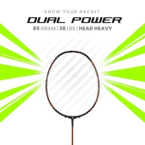Apacs Dual Power and Speed Badminton Racket Apacs Dual Power and Speed Badminton Racket