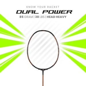 Apacs Dual Power and Speed Badminton Racket Apacs Dual Power and Speed Badminton Racket