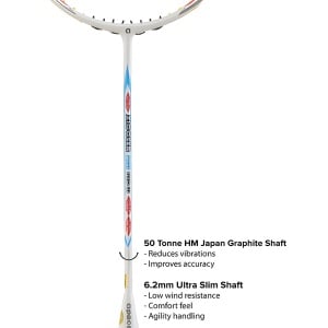 ziggler III shuttle bat Apacs Ziggler LHI Pro III Badminton Racket