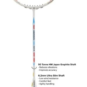 ziggler III shuttle bat Apacs Ziggler LHI Pro III Badminton Racket