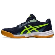 Asics Badminton Shoes Upcourt 5 in Peacoat/Pure Silver Asics Upcourt 5 Badminton Shoes