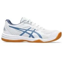 Asics Badminton Shoes Upcourt 5 in Peacoat/Pure Silver Asics Upcourt 5 Badminton Shoes