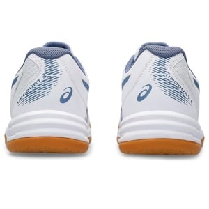 Asics Badminton Shoes Upcourt 5 in Peacoat/Pure Silver Asics Upcourt 5 Badminton Shoes