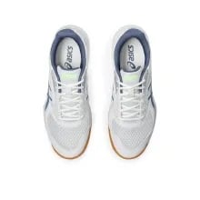 Asics Badminton Shoes Upcourt 5 in Peacoat/Pure Silver Asics Upcourt 5 Badminton Shoes