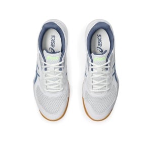 Asics Badminton Shoes Upcourt 5 in Peacoat/Pure Silver Asics Upcourt 5 Badminton Shoes