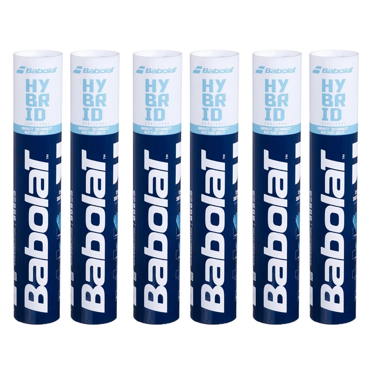 Volants Babolat Hybrid Challenge – Lot De 12, Vitesse 77 Ou 78 (neufs)