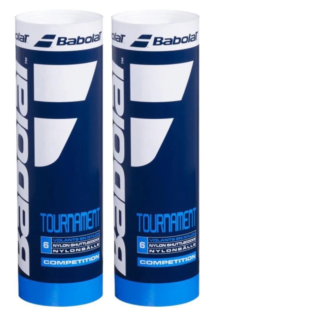 Babolat Tournament (Pack of 2) Blue Cap Shuttlecock