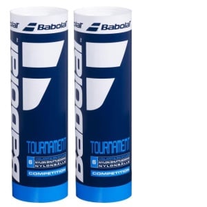 Babolat Tournament (Pack of 2) Blue Cap Shuttlecock - Yellow