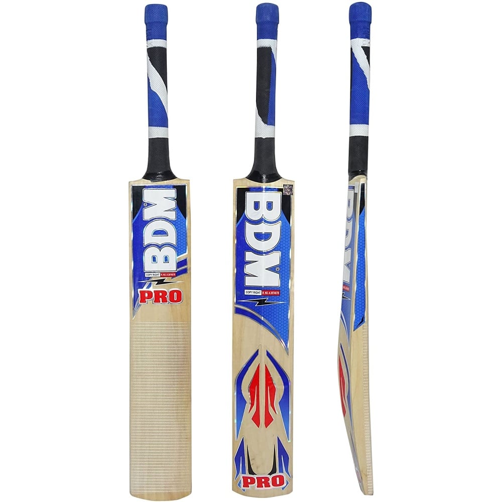 BDM Pro Kashmir Willow Cricket Bat - Size SH