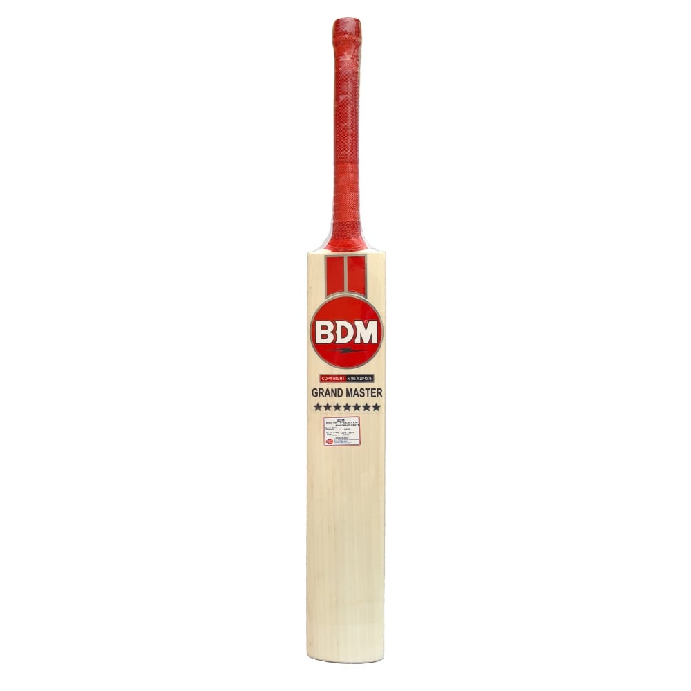 BDM Grand Master English Willow Cricket Bat