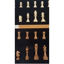 Wooden Chess Board Set Foldable