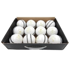 Contessa Professional Cricket Ball WHITE - Pack of 6 Contessa Professional Cricket Ball WHITE - Pack of 6
