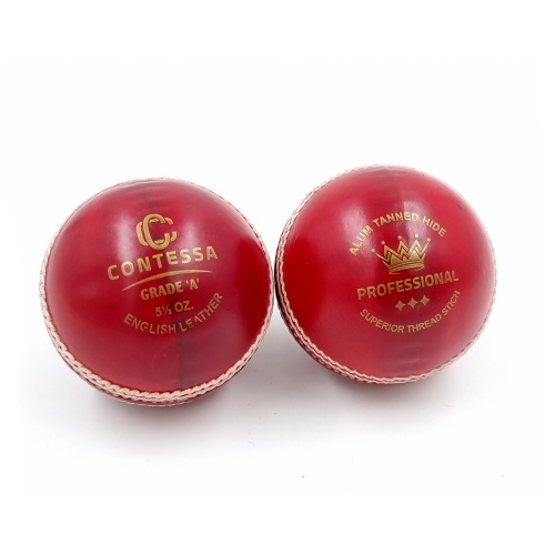 Contessa Professional Cricket Ball - Pack of 2