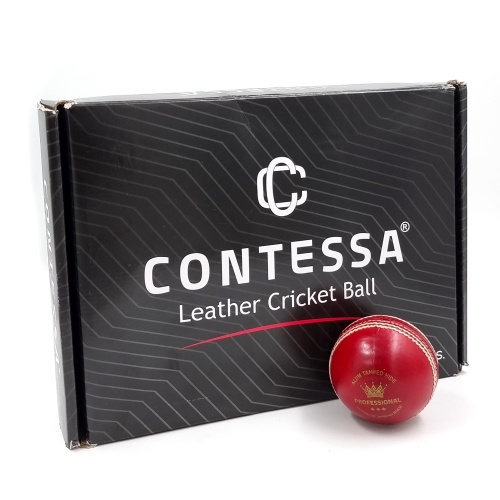 Contessa Professional Cricket Ball - Pack of 6