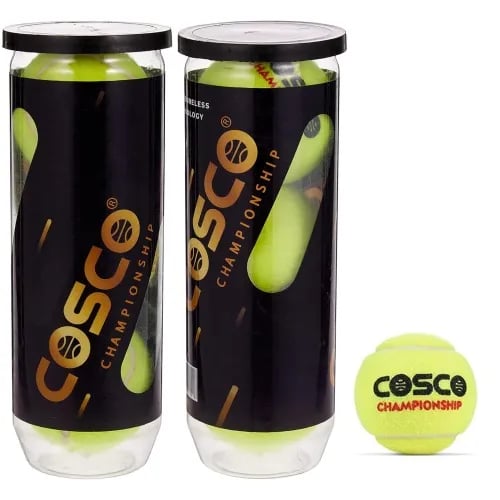 Cosco Championship Tennis Ball - Pack of 6 Balls