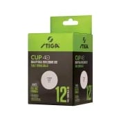 Stiga Cup Table Tennis Ball - Pack of 12 Balls