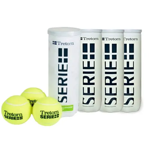Cosco Tretorn Serie Tennis Ball - Pack of 12 Balls