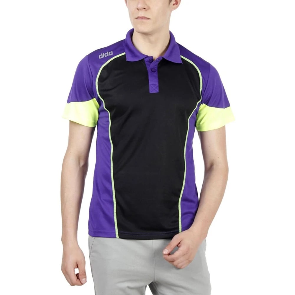 Dida Polyster Sports Polo Tshirt