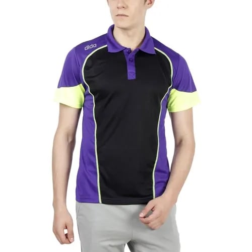 Dida Polyster Sports Polo Tshirt