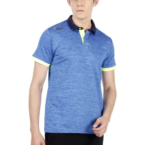Dida Spandex Melange Polo Sports Tshirt