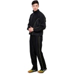 Dida Sportswear Solid Men s Track Suit - Black