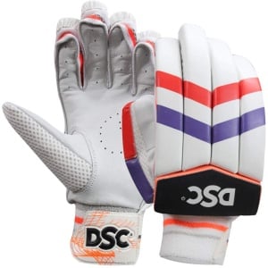 DSC Intense Attitude Leather Cricket Batting Gloves