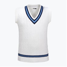 Sleeveless Sweater - White