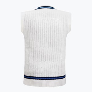 DSC Sleeveless Sweater - White Sleeveless Sweater - White