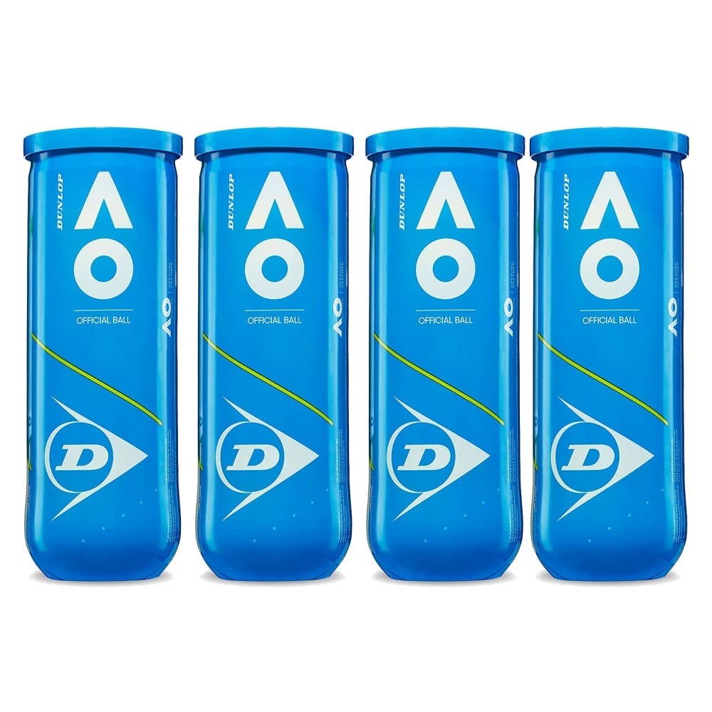 Dunlop Australian Open Tennis Ball (12 Balls) 