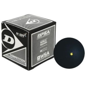 Dunlop Pro Single Dot Rubber Squash Ball - Pack of 4