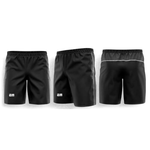 EM Tech Mesh Black Shorts