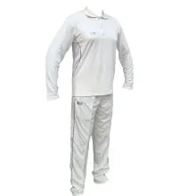 EM Cricket White Full Sleeves Tshirt and Lower EM Cricket White Full Sleeves Tshirt and Lower