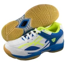 ESS Badminton Pro Shoes - White/Blue ESS Badminton Pro Shoes - White/Blue