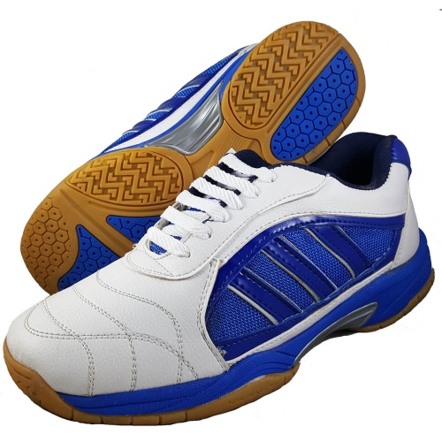 ESS Gold Badminton Shoes - White/Blue