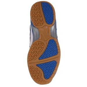 ESS Gold Badminton Shoes - White/Blue ESS Gold Badminton Shoes - White/Blue