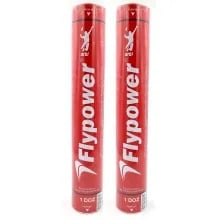 FlyPower DJARUM feather Shuttlecock pack of 2 FlyPower DJARUM Red Feather Shuttlecock - pack of 2