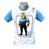 I am the Best Round Neck Badminton Tshirt