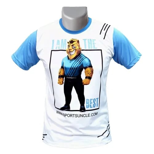 Round Neck Badminton Tshirt