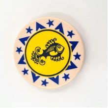 Simca Ivory Carrom Striker