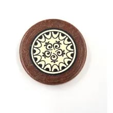 Simca Natural Wood Carrom Striker Simca Natural Wood Carrom Striker