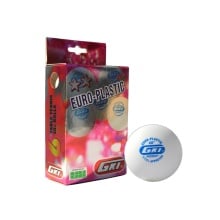 GKI Euro Plastic 40+ Table Tennis Ball, Pack of 12