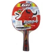 GKI Euro V Table Tennis Bat with Cover