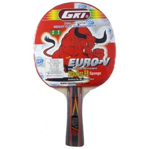 GKI Euro V Table Tennis Bat with Cover