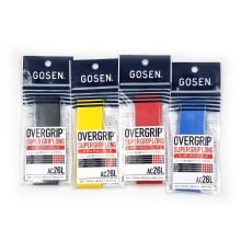 Gosen SuperGrip Long Overgrip, Pack of 4