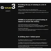 Gosen G-Tour 3 Tennis String Gosen G-Tour 3 Tennis String