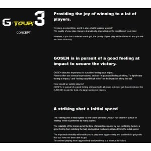 Gosen G-Tour 3 Tennis String Gosen G-Tour 3 Tennis String