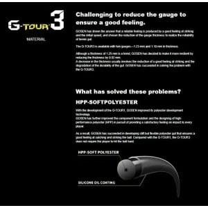 Gosen G-Tour 3 Tennis String Gosen G-Tour 3 Tennis String